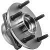 imageFront Wheel Hub and Bearing Assembly Compatible With 1994 95 96 97 98 1999 Dodge Ram 1500 Fits 4WD Vehicles With 2Wheel ABS AUQDD 515006 5 Lug Hub4WD 4X4Withot ABS Sensor