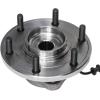 imageFront Wheel Hub and Bearing Assembly Compatible With 2008 09 10 2011 Nissan Armada Titan Manufactured Before 112011 20082010 Infiniti QX56 4WD Models AUQDD 515125 6 Lug WABS