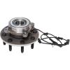 imageFront Wheel Hub and Bearing Assembly Compatible with 2006 2007 2008 Dodge Ram 1500 2500 3500 4WD Models AUQDD 515101 8 Lug WABS