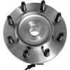 imageFront Wheel Hub and Bearing Assembly Compatible with 2006 2007 2008 Dodge Ram 1500 2500 3500 4WD Models AUQDD 515101 8 Lug WABS