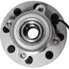 imageFront Wheel Hub and Bearing Assembly Compatible with 2006 2007 2008 Dodge Ram 1500 2500 3500 4WD Models AUQDD 515101 8 Lug WABS