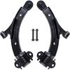 imageAUQDD 2Pc Suspension Front Lower Control Arm and Ball Joint Assembly Compatible With 20102013 Ford Mustang 2014 Mustang For Base and GT Replace  K622155 K622156 CR3Z3078D CR3Z3079D