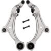 imageAUQDD 2Pc Suspension Front Lower Control Arm and Ball Joint Assembly Compatible With 20112017 Nissan Quest Replace  524221 524222 1027825 1027826 545011JA0A 545001JA0A