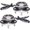 imageAUQDD 512493 x2 For AWD Models Rear Wheel Hub and Bearing Assembly Compatible With 0816 Chrysler Town amp Country 0820 Dodge Grand CaravanRam CV 0914 VW Routan  HA590447 5154198AB 512360