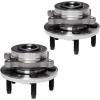 imageAUQDD 513275 x2 5 Lug Hub Rear Wheel Bearing and Hub Assembly Compatible With Lincoln 0916 MKS1019 MKT1115 MKXFord 1114 Edge0919 Flex