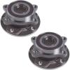 imageAUQDD 513348 x2 Front Wheel Hub and Bearing Assembly Compatible With 20152017 Chrysler 2002013 2014 2015 2016 Dodge Dart  HA590473 68137552AA