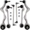 imageAUQDD 6Pc Suspension Kits E82 E88 E90 E92 E93 K620127 K620128 K620129 K620130 K750002 K750003 Front Lower Control Arm and Ball Joint Fit For 0813 BMW 128i 135i0611 323i0713 328i 335i