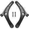 imageFront Lower Control Arm and Ball Joint Assembly Compatible Mitsubishi RVR Outlander Sport Lancer Driver Passenger Side AUQDD 2PCS K620548 K620549 Left Right Professional Suspension
