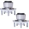 imageFront Wheel Hub and Bearing Assembly Compatible With 2005 06 07 08 09 10 11 2012 Volvo S40 20072013 C30 20062013 C70 20052011 V50 AUQDD 513255 x2 Pair 5 Lug Hub