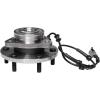 imageFront Wheel Hub and Bearing Assembly Compatible With 2008 09 10 2011 Nissan Armada Titan Manufactured Before 112011 20082010 Infiniti QX56 4WD Models AUQDD 515125 6 Lug WABS