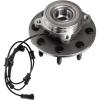 imageFront Wheel Hub and Bearing Assembly Compatible with 2006 2007 2008 Dodge Ram 1500 2500 3500 4WD Models AUQDD 515101 8 Lug WABS