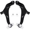 imageLeft Right Front Lower Control Arm and Ball Joint Assembly Compatible With 1999 2000 01 02 03 04 Infiniti I30 I35 Nissan Maxima Driver Passenger Side AUQDD 2PCS K620354 K620355 Professional Suspension