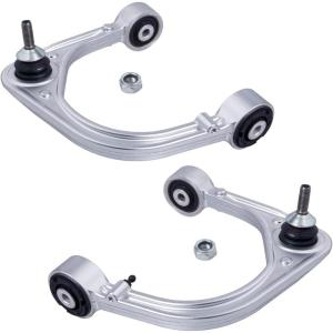 imageAUQDD 2Pc Suspension For RWD Models Front Upper Control Arm and Ball Joint Assembly Compatible With 20082013 Cadillac CTS Replace  K623172 K623173 15219467 15219468 MS501219 MS501220