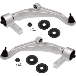 imageAUQDD 2Pc Suspension Front Lower Control Arm and Ball Joint Assembly Compatible With 20092015 Honda Pilot For YF3YF4 Body Code Replace  K621550 K621551 51350SZAA02 51360SZAA022Pcs Fit For 1509 Pilot