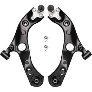 imageAUQDD 2Pc Suspension Front Lower Control Arm and Ball Joint Assembly Compatible With 20182022 Toyota CHR wGAS Models Replace  K623887 K623886 CMS861323 CMS861324 4806910110 4806810130