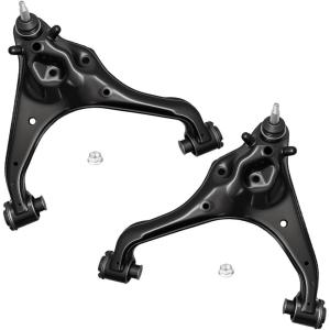 imageAUQDD 2Pc Suspension Front Lower Control Arm and Ball Joint Assembly Fit for 20212024 Ford F150 LOBO No Raptor Replace  CMS401295 CMS401296 ML3Z3079C ML3Z3078E ML3Z3079G ML3Z3078C
