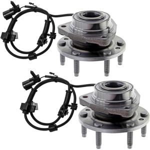 imageAUQDD 513188 x2 Front Wheel Bearing and Hub Assembly Fit For 20042007 Buick Rainier 0306 Chevy SSR0209 Trailblazer 0209 GMC Envoy 0308 Isuzu Ascender 0509 Saab 97X  12413037 BR930470