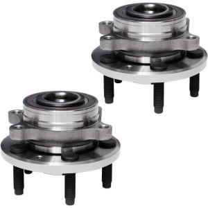 imageAUQDD 513275 x2 5 Lug Hub Rear Wheel Bearing and Hub Assembly Compatible With Lincoln 0916 MKS1019 MKT1115 MKXFord 1114 Edge0919 Flex