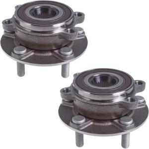 imageAUQDD 513347 x2 Front Wheel Hub and Bearing Assembly Compatible with 20142019 Mazda 620132022 CX5 HA590493 KD353304XC