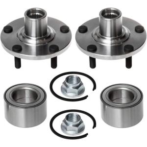 imageAUQDD 518516 x2 Front Hub Repair Kit Wheel Hub and Bearing Compatible With 2002 03 04 05 2006 Nissan Altima 35LV6 Only 0008 Maxima 0001 Infiniti I30 0204 I35