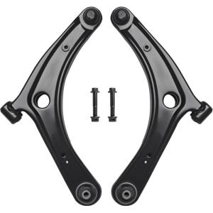 imageFront Lower Control Arm and Ball Joint Assembly Compatible Mitsubishi RVR Outlander Sport Lancer Driver Passenger Side AUQDD 2PCS K620548 K620549 Left Right Professional Suspension