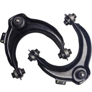 imageFront Upper Control Arm and Ball Joint Assembly Compatible 2003 2004 2005 2006 2007 2008 Acura TSX Honda Accord Driver Passenger Side AUQDD 2PCS K620616 K620617 Left Right Professional SuspensionK620616  K620617 2Pcs  Front Upper Control Arm