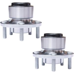 imageFront Wheel Hub and Bearing Assembly Compatible With 2005 06 07 08 09 10 11 2012 Volvo S40 20072013 C30 20062013 C70 20052011 V50 AUQDD 513255 x2 Pair 5 Lug Hub