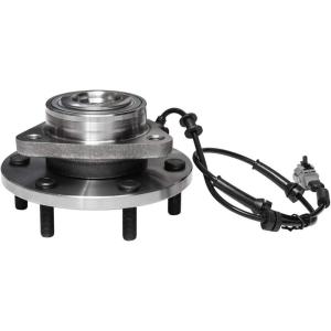 imageFront Wheel Hub and Bearing Assembly Compatible With 2008 09 10 2011 Nissan Armada Titan Manufactured Before 112011 20082010 Infiniti QX56 4WD Models AUQDD 515125 6 Lug WABS