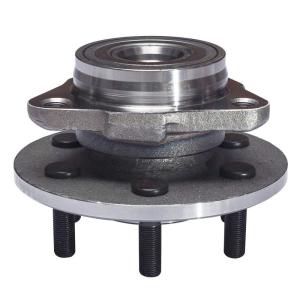 imageFront Wheel Hub and Bearing Assembly Compatible with 1997 98 99 00 01 02 03 2004 Dodge Dakota 19982003 Dodge Durango 4WD Models2Wheel ABS AUQDD 515007 6 Lug Wo ABS