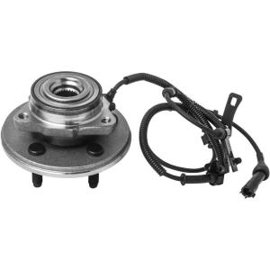 imageFront Wheel Hub and Bearing Assembly Left or Right Compatible Ford Explorer Sport Trac Mercury Mountaineer AUQDD 515078  5 Lug WABS 