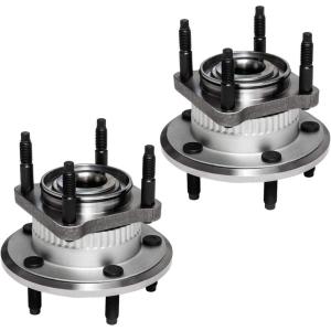 imageRear Wheel Hub and Bearing Assembly Compatible With 20062010 Jeep Commander 2005 06 07 08 09 2010 Grand Cherokee AUQDD 512302 x2 Pair 5 Lug Hub