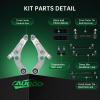 imageAUQDD 12Pc Front End Suspension Kit Fit For 20142018 Jeep Cherokee 2 Lower Control Arm 2 Ball Joint 2 Sway Bar Link 4 Inner Outer Tie Rod End 2 Boots  K643179 K750704 K750742 ES801238 K50028712Pc 1418 Cherokee ALL MODEL