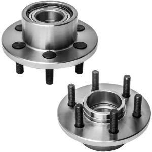 imageFront Wheel Hub and Bearing Assembly Left or Right Compatible Dodge Dakota Durango RWD  2WD Models Only AUQDD 515032 x2 Pair 6 Lug WO ABS