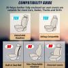 imageAUQDD 2Seater Front Seat Covers  Waterproof amp ScratchResistant Nappa Leather Universal Fit for Cars SUVs  Full Surround Protection with Luxury Comfort Design BrownBlackBrownBlack