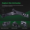 image:imageAUQDD 10Pcs Front End Suspension Kit Fit For 1415 Hyundai Tucson 1416 Kia Sportage Lower Control Arm wBall Joint Sway Bar Link Outer Inner Tie Rod End  K622768 K750523 EV801257 ES800718