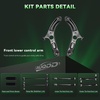 image:imageAUQDD 10Pcs Front End Suspension Kit Fit For 20142018 Kia Forte Forte5 Forte Koup Lower Control Arm wBall Joint Sway Bar Link Outer amp Inner Tie Rod End  K623741 K750523 EV801061 ES801064