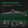 image:imageAUQDD 10Pcs Front End Suspension Kit Fit For 20142018 Kia Forte Forte5 Forte Koup Lower Control Arm wBall Joint Sway Bar Link Outer amp Inner Tie Rod End  K623741 K750523 EV801061 ES801064
