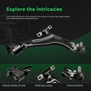 image:imageAUQDD 10Pcs Front End Suspension Kit Fit For 20162022 Chevy Spark Lower Control Arm wBall Joint Sway Bar Link Outer amp Inner Tie Rod End  K623872 K623873 K750924 EV801443 ES801446