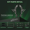 image:imageAUQDD 10Pcs Front End Suspension Kit Fit For 20162022 Chevy Spark Lower Control Arm wBall Joint Sway Bar Link Outer amp Inner Tie Rod End  K623872 K623873 K750924 EV801443 ES801446
