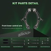 image:imageAUQDD 10Pcs Front End Suspension Kit Fit For 20162022 Honda HRV Lower Control Arm wBall Joint Front Sway Bar Link Outer amp Inner Tie Rod End  K623315 K623316 K750847 EV801305 ES801389