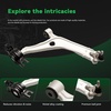 image:imageAUQDD 10Pcs Front End Suspension Kit Fit For 20232025 Honda Accord Lower Control Arm wBall Joint Sway Bar Link Outer amp Inner Tie Rod End  MS601325 K750953 EV801520 ES801504 5136030AH00