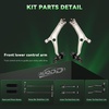 image:imageAUQDD 10Pcs Front End Suspension Kit Fit For 20232025 Honda Accord Lower Control Arm wBall Joint Sway Bar Link Outer amp Inner Tie Rod End  MS601325 K750953 EV801520 ES801504 5136030AH00