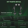 image:imageAUQDD 12Pcs Front End Suspension Kit Fit For 20072011 Honda CRV Japan Built Lower Control Arm wBall Joint Sway Bar Link Outer Inner Tie Rod End  K620500 K750297 K750156 EV800689 ES800510