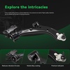 image:imageAUQDD 12Pcs Front End Suspension Kit Fit For 20072011 Honda CRV USA Built Lower Control Arm wBall Joint Sway Bar Link Outer Inner Tie Rod End  K620501 K750297 K750151 EV800569 ES800303