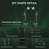 image:imageAUQDD 12Pcs Front End Suspension Kit Fit For 20072011 Honda CRV USA Built Lower Control Arm wBall Joint Sway Bar Link Outer Inner Tie Rod End  K620501 K750297 K750151 EV800569 ES800303