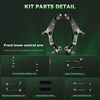 image:imageAUQDD 12Pcs Front End Suspension Kit Fit For 20142018 Mazda 3 Mazda3 Lower Control Arm wBall Joint Sway Bar Link Outer amp Inner Tie Rod End  K623508 K750751 K750671 EV801067 ES801062