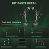 image:imageAUQDD 12Pcs Front End Suspension Kit Fit For 20152016 Honda CRV Lower Control Arm wBall Joint Sway Bar Link Outer amp Inner Tie Rod End K622942 K750297 K750151 EV800937 ES801156 ES801157