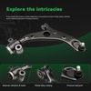 image:imageAUQDD 12Pcs Front End Suspension Kit Fit For 20172025 Mazda CX5 Lower Control Arm wBall Joint Sway Bar Link Outer amp Inner Tie Rod End  520051 K623703 K80296 K750670 EV801580 ES801543