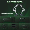 image:imageAUQDD 12Pcs Front End Suspension Kit Fit For 20182025 Honda Odyssey Lower Control Arm wBall Joint Sway Bar Link Outer amp Inner Tie Rod End  K623849 MS601267 K750920 K750935 EV801519 ES801640