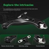 image:imageAUQDD 12Pcs Front End Suspension Kit Fit For 20192025 Toyota RAV4 Lower Control Arm wBall Joint Sway Bar Link Outer amp Inner Tie Rod End  K623927 527515 K750966 K750994 EV801605 ES801663